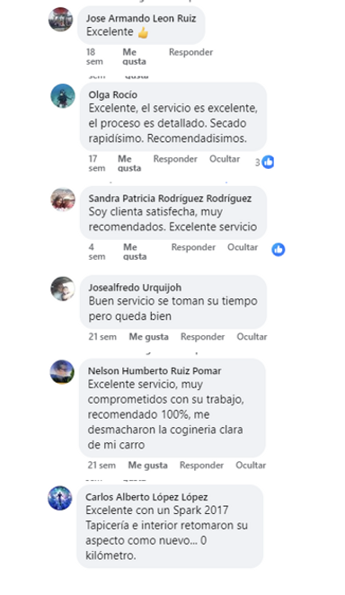 Testimonios clientes Lávame
